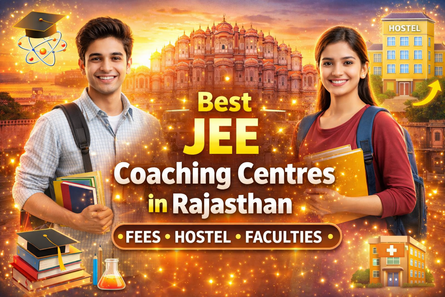 Best JEE Coaching Centers in Rajasthan with Fees and Hostel Facilities